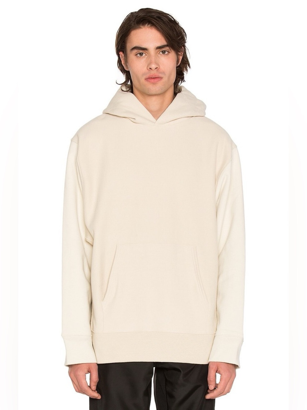 YEEZY Season 3 Two Tone Hoodie Off-White Cream